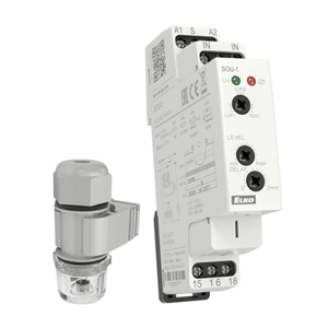 Spínač súmrakový SOU-1/UNI + čidlo AC/DC 12-240 V (ELKO)