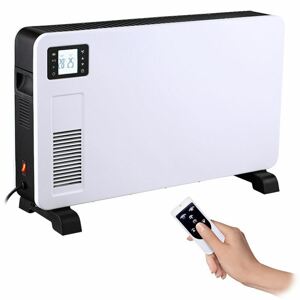 Elektrický konvektor s časovačom LCD 2300W, biely (SOLIGHT)