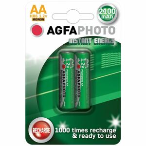 AgfaPhoto prednabité batérie AA, 2100mAh, blister cena za 2ks