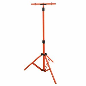 Solight stojan teleskopický pre LED reflektory, 60-150cm, pre 2 reflektory, oranžová farba