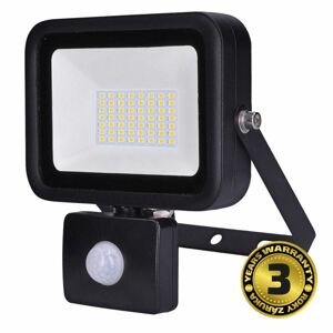 Solight LED reflektor PRO so senzorom, 50W, 4600lm, 5000K, IP44