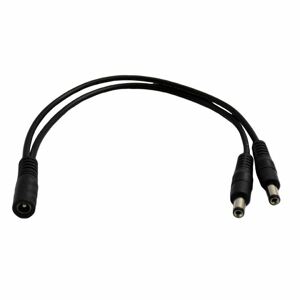 Solight napájací konektor pre LED pásy, 5,5 mm, rozbočka, 1x zdierka - 2x konektor 1 pár