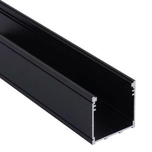 Profil LED Al, 50x50mm CC21 čierny ()