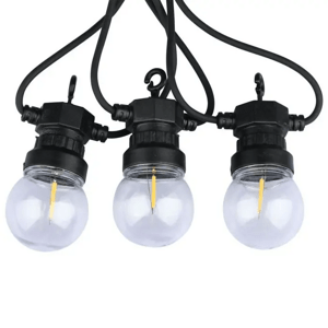 Záhradná svetelná reťaz LED 3000K 10x0,4W 5m VT-71510 (V-TAC)