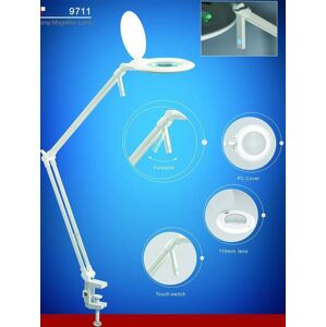 Lupa stolová 9711, čočka 110mm, 5dioptrií, 72xLED SMD (HDX)