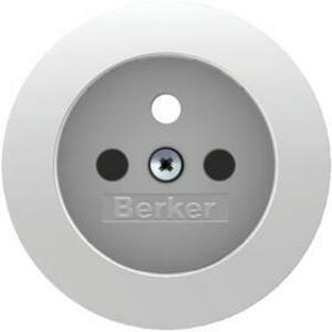 Kryt zásuvky 230V R.1/R.3/R.8 biely (Berker)
