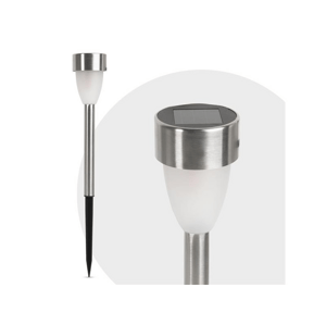 LED solárna lampa - efekt plameňa - plast - 260 x 55 mm (GLOBIZ)