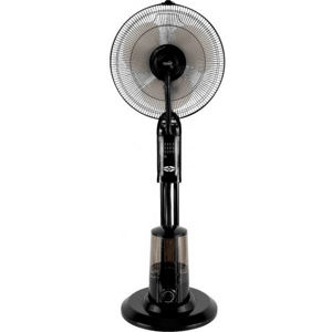 Stojanový ventilátor s parou a diaľkovým ovládačom 75W (40cm) čierny (SOMOGYI)