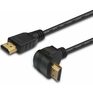 Kábel HDMI (A)- HDMI (A) uhlový 1,5m Savio CL-04 (HDX)