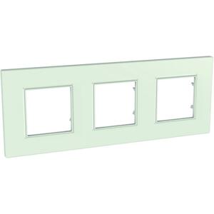 Rámcek 3-násobný svetlozelená Unica Quadro Urbano (Schneider)