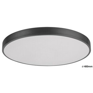 Svietidlo stropnica TESIA 36W, 2600lm, 3000K, IP20, čierne, 40cm (RABALUX)