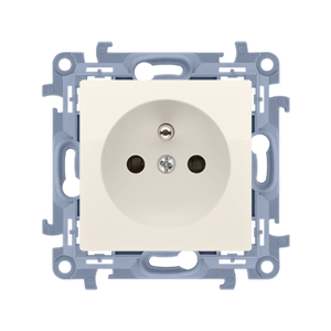 Zásuvka 2P+T/16A/250V (PS) krémová SIMON10