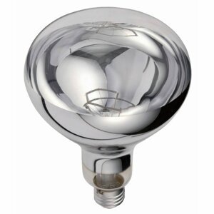 Žiarovka infračervená reflektor 150W, E27, IR, R125, číra