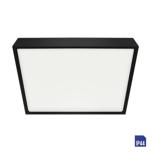 Svietidlo prisadené LENYS III SQ 18W LED 4000K IP44 (Luxera)