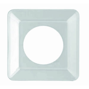 Wall plate, transparent