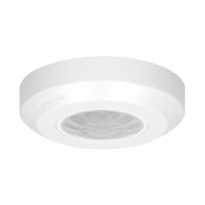 Pohybový senzor MINI 360°, IP20, stropný prisadený, 400W, biely