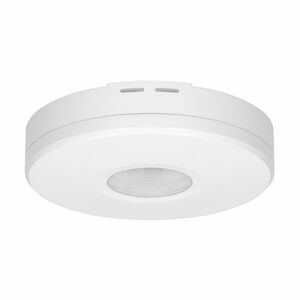 Pohybový senzor 360°, IP65 stropný prisadený, 2000W, biely
