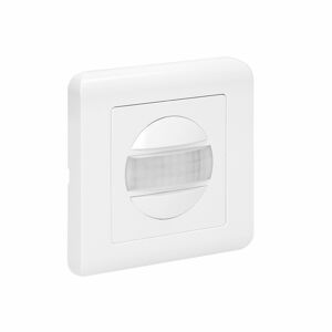 Pohybový senzor do inštalačnej krabice, 160°, IP20, nástenný zapustený, 300W, biely