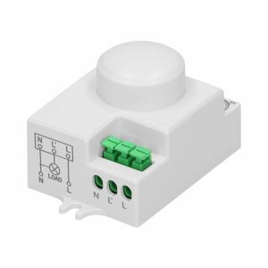 Mini mikrovlnný senzor 360°, IP20, 1200W
