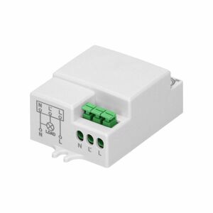 Mini, plochý mikrovlnný senzor 360°, IP20, 1200W