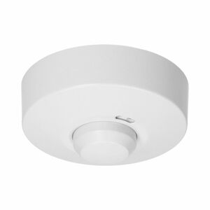 Mikrovlnný senzor 360° s krytom, biely, IP44, 1200W