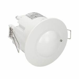 Mikrovlnný senzor zapustený pod omietku 360°, IP20, 1200W