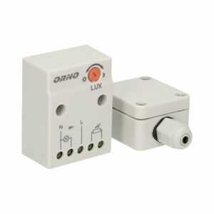 Senzor súmraku s externou sondou, IP65, 2300W