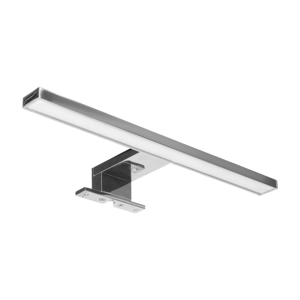 NORTES LED 5W, zrkadlové svietidlo, 320lm, 4000K, dĺžka 30 cm, hliník, strieborné