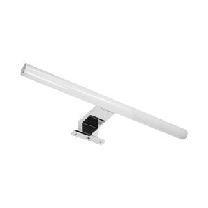 PEEGEL LED mirror lamp, 540lm, 4000K, 40 cm long, plastic+acrylic,