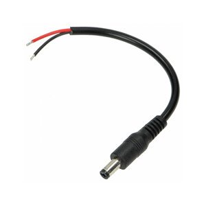 Napájací konektor pre LED pásiky DC 5.5/2.1 samec,