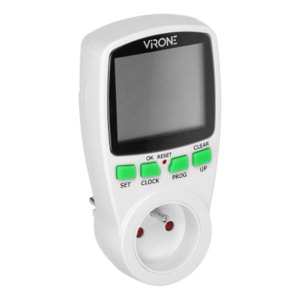 Elektronický časovač do zásuvky VIRONE DT-1, 16 programov, 3680W,