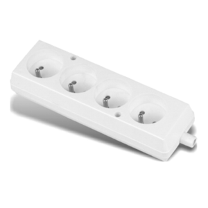 4-way plug-in socket