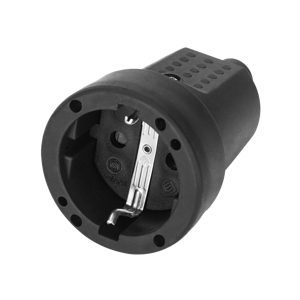 Schuko mini zásuvka, IP44, 16A, 230V