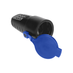 Gumová zásuvka 2P+Z s uzemnením, schuko OR-AE-1314(GS)