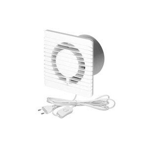 Kúpeľňový ventilátor s vypínačom na 100mm kábli BF-100/PS ORNO