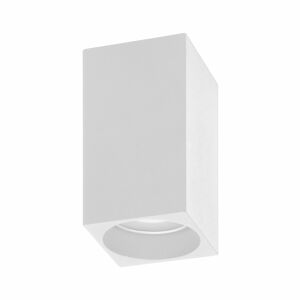 Stropné svietidlo BARBRA DLS GU10, 50W, IP20, štvorcové, biele, hliník (ORNO)