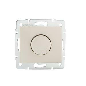 DOMO Stmívač otočný LED 3 - 100W - krémová
