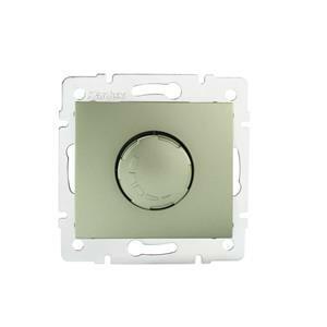 DOMO Stmívač otočný LED 3 - 100W - šampaňské