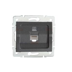 LOGI Dátová zásuvka RJ45Cat 6 Jack Grafit
