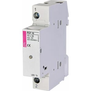 Poistkový odpínač PCF 10 1-pólový 32A 690V s LED indikátorom (ETI)