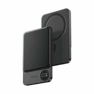 Powerbank s MAG safe 5 000mAh USB-C/Lightning Space Gray VT-50005 (V-TAC)