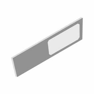 Podskrinkové svietidlo PLANA LED , AD-OM-6476L4/G, 4W, 240lm, 4000K, sivé (ORNO)