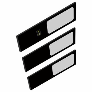 Sada podskrinkových svietidiel PLANA LED , AD-OM-6477L4/B, 3x4W, 3x240lm, 4000K, s vyp.