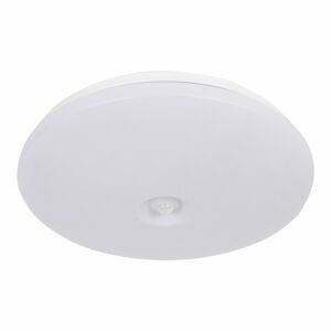 Stropné svietidlo ASTERIA CL/2XE27R-9, s PIR pohybovým senzorom, E27, 2x60W, IP44, biele (