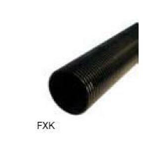 Rúrka ohybná, 300N/5cm, -5až60°C, PVC, FXK 100 25M BK (UNIVOLT)
