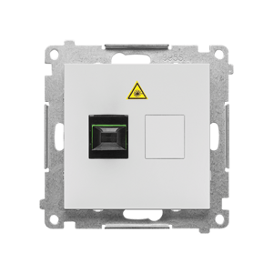 Zásuvka optická svetlá sivá SIMON55 (Simon)