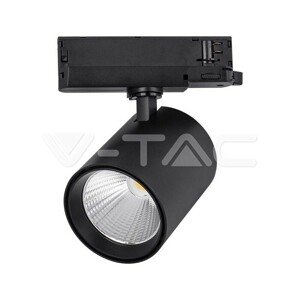 Lištové LED bodové svetlo 35W hliníkové 4000K čierne VT-4235 (V-TAC)