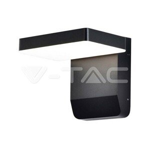 Nástenné LED svietidlo 17W čierne štvorcové 4000K IP65 VT-11020 (V-TAC)