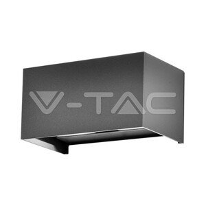 Nástenné LED svietidlo 24W svetlosivé 3000K IP65 VT-8125 (V-TAC)