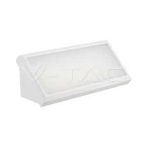 Záhradné LED nastenné svietidlo Soft 12W 4000K 1150lm IP65 biela VT-8054 (V-TAC)